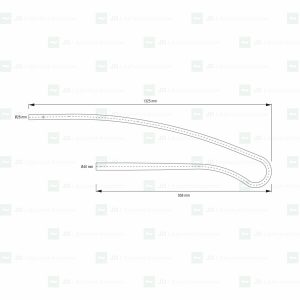 GRE-28-OL. Bastón / Sacudidor para olivo adaptable a vendimiadoras Gregoire: 120SW, 140SW, G9, G10