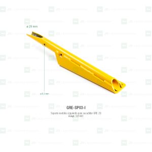 Soporte izquierdo: GRE-SP03-I (Adaptable a: Gregoire 121461)