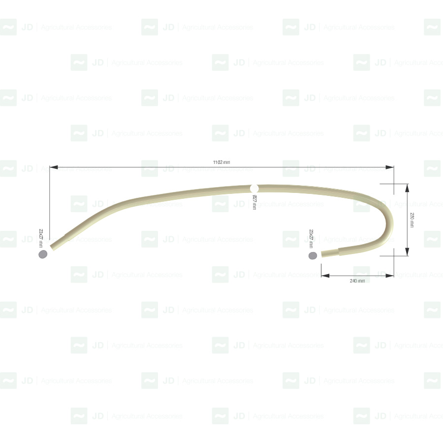 PELL-845. Bastón / Sacudidor adaptable a vendimiadoras Pellenc Serie Optimum (125000 Easy Smart 750)