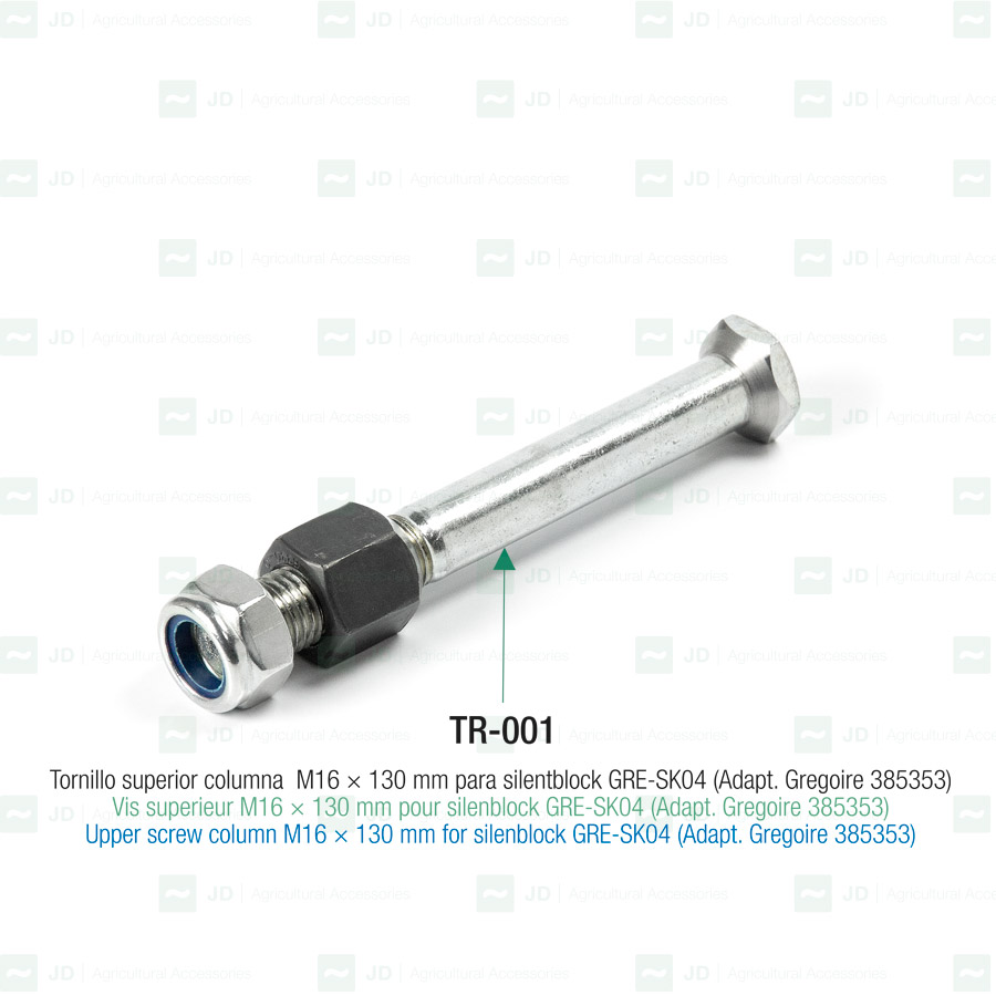 Tornillo M16 × 130 mm